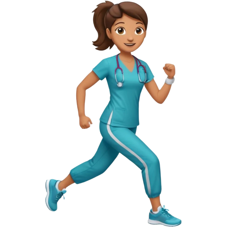 doctor doing cardio dance emoji