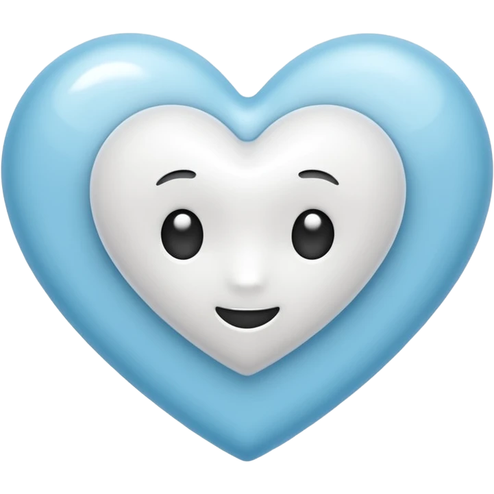 Small white heart emoji