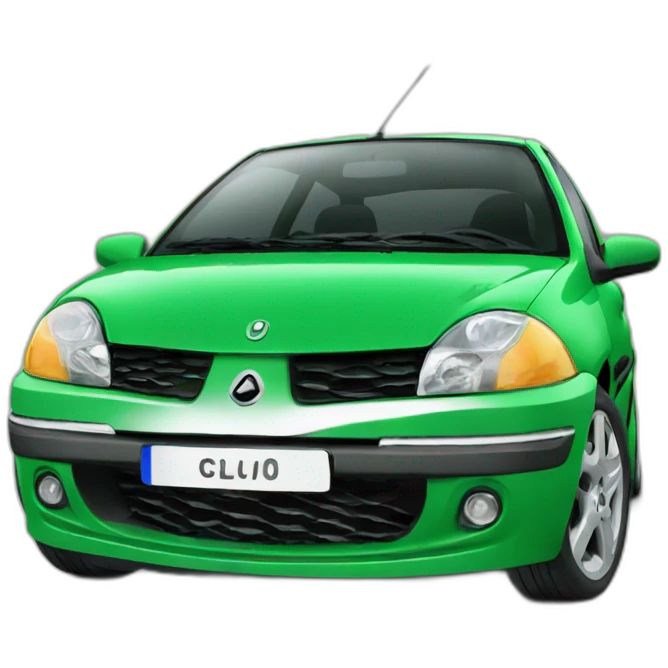 green clio 2 emoji