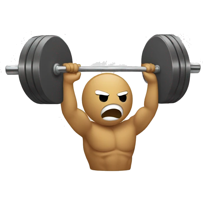 Barbell emoji