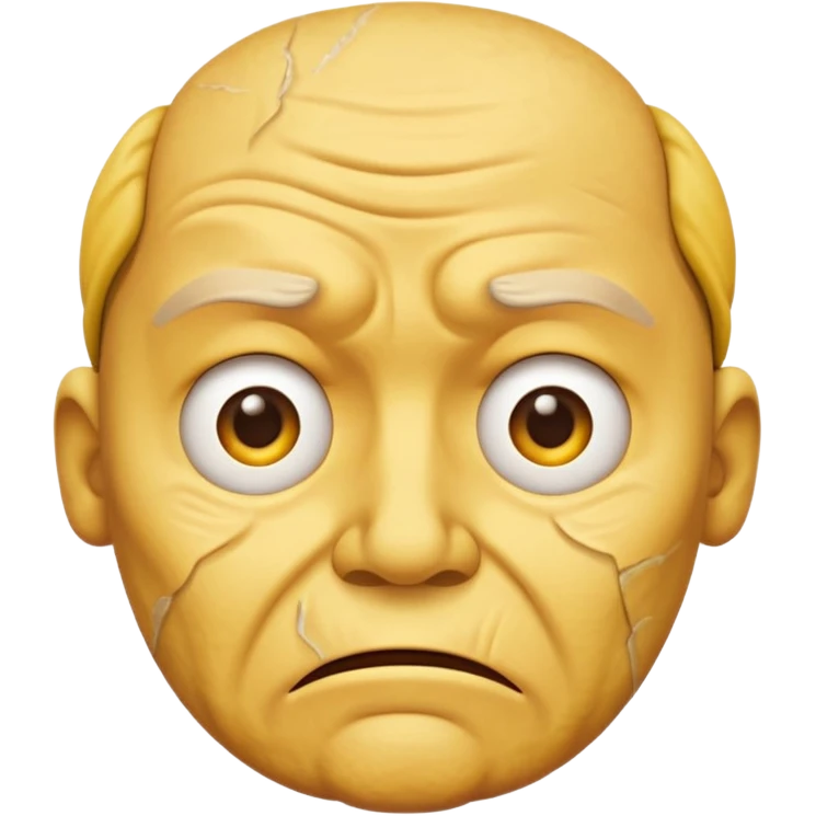 yellow face emoji that's broke financially emoji