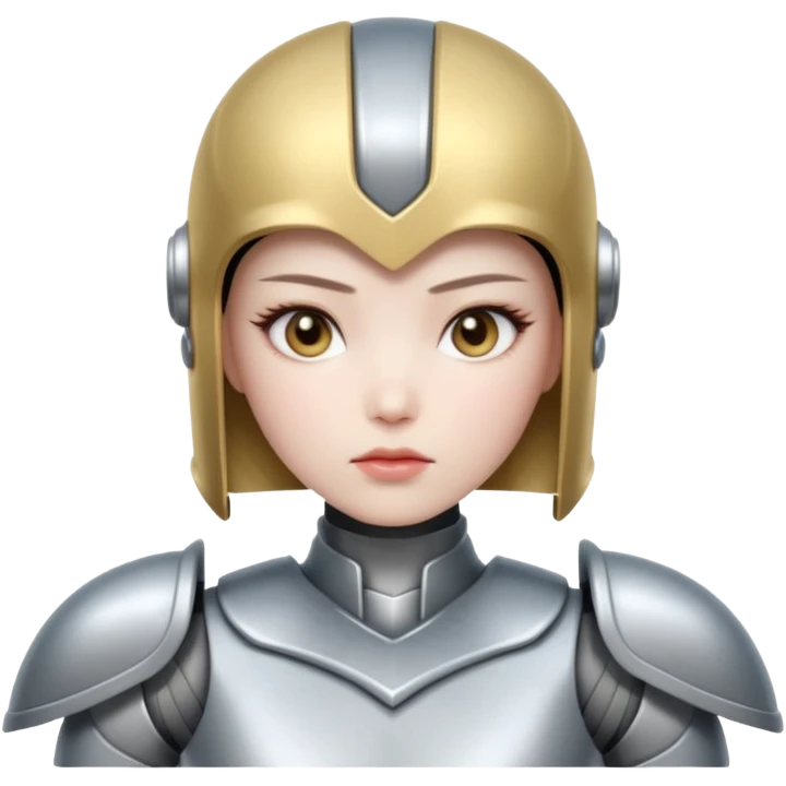 chinese babe ai robot warrior emoji