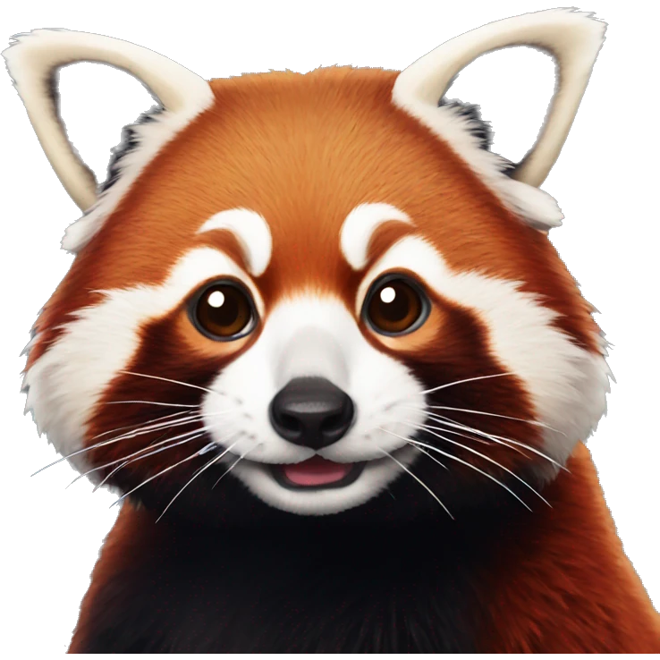 red panda emoji