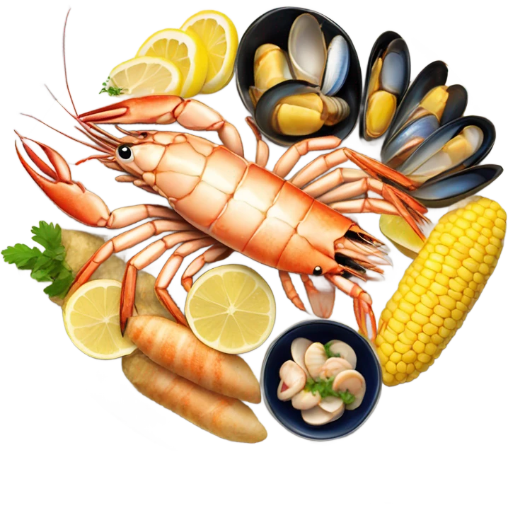 Seafood boil emoji