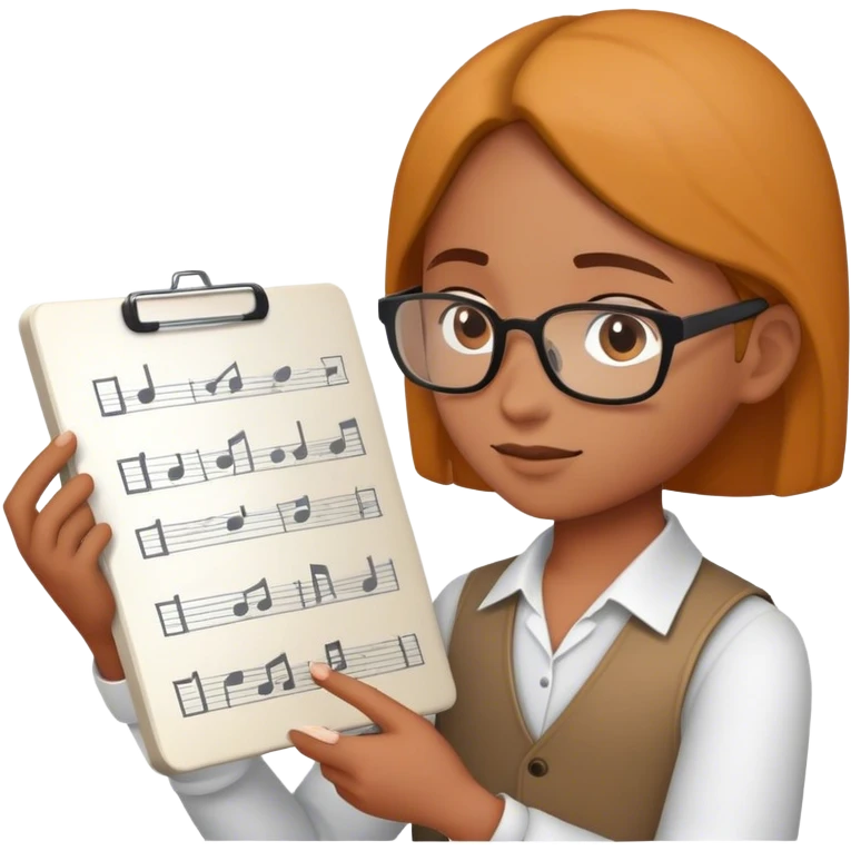 Plotting a plan with maths and music emoji