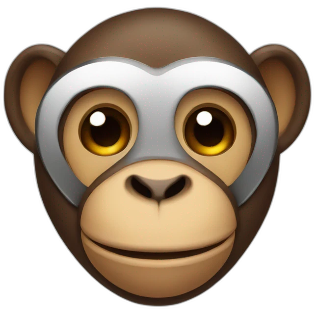 monkey with closed eyes emoji