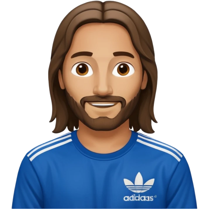 jesus in adidas clothes looking cool emoji