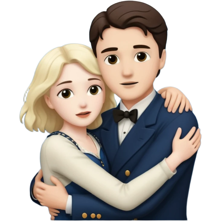 cuple titanic pose emoji