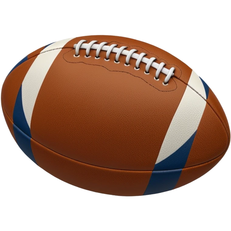 Rugby ball emoji