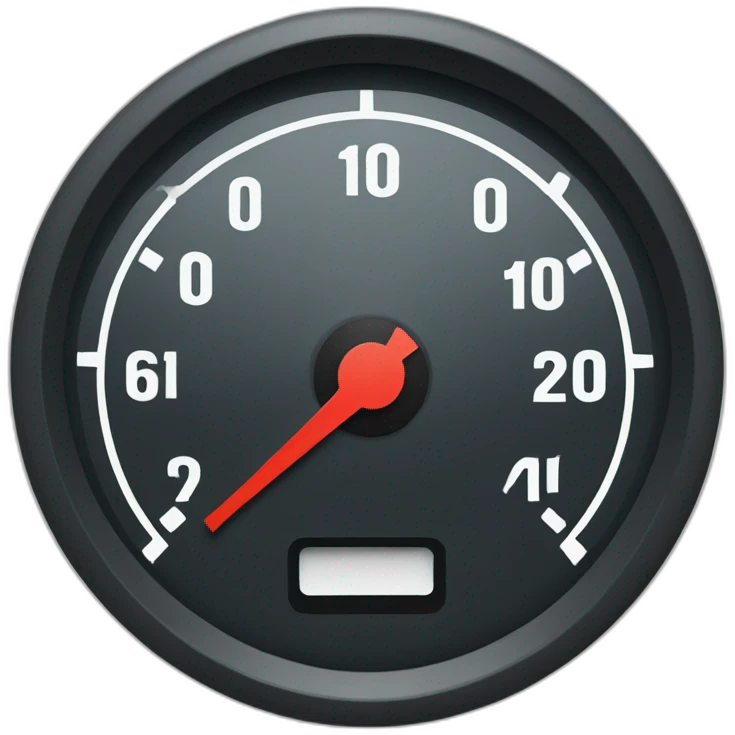 speedometer emoji