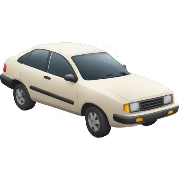 Carro elevando papalote emoji