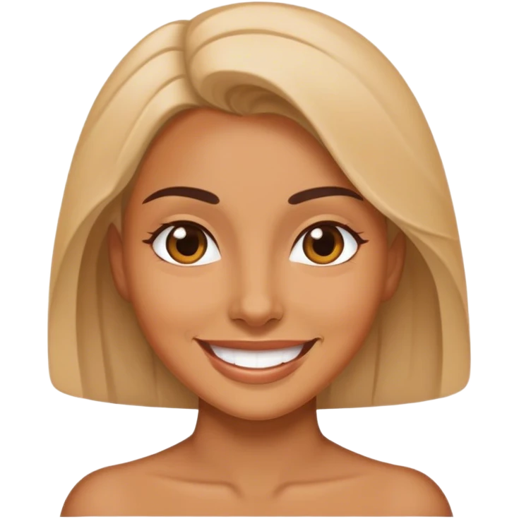 smiling woman  emoji