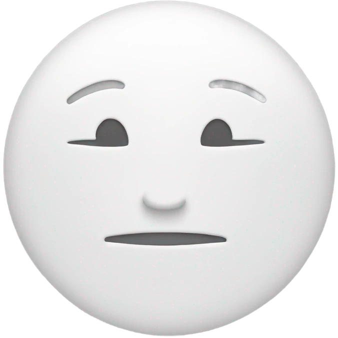 WHITE CIRCLE emoji