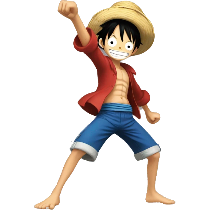 Luffy dancing  emoji