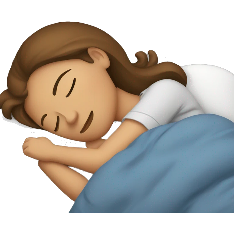 A mom sleeping  emoji