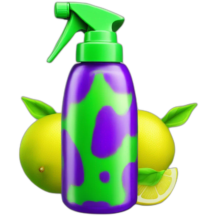 lemon-green-and-purple-neon-spray graffiti bottle emoji