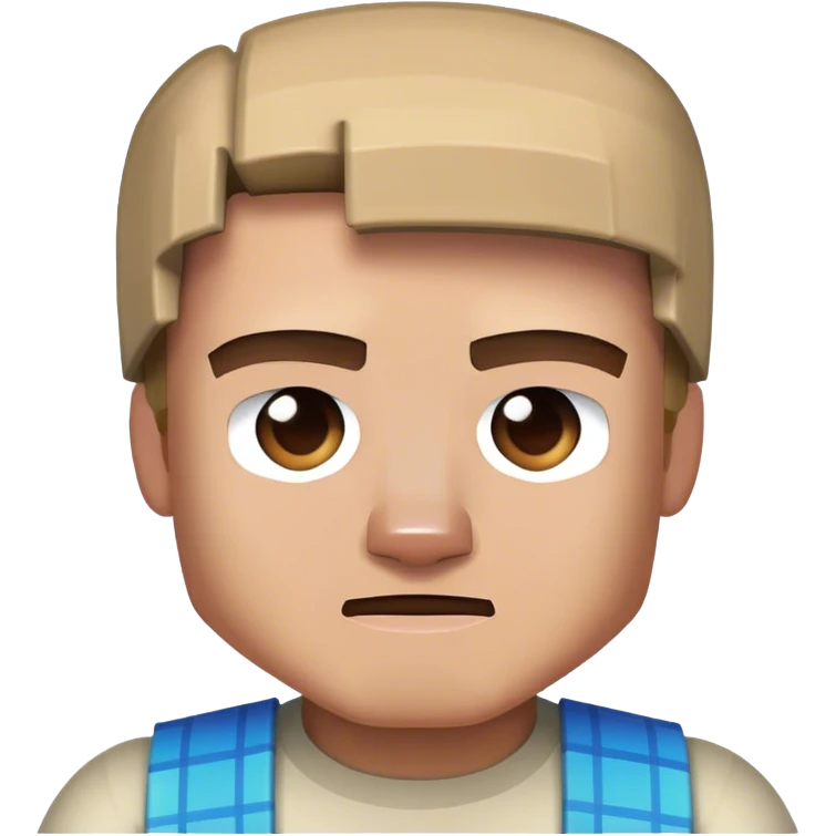Steve from Minecraft emoji
