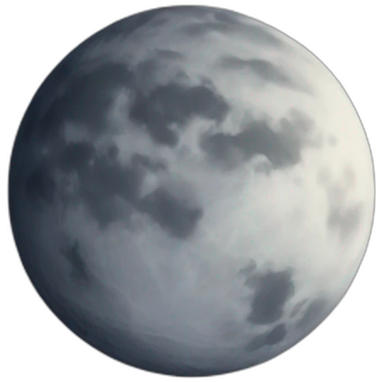 The moon emoji