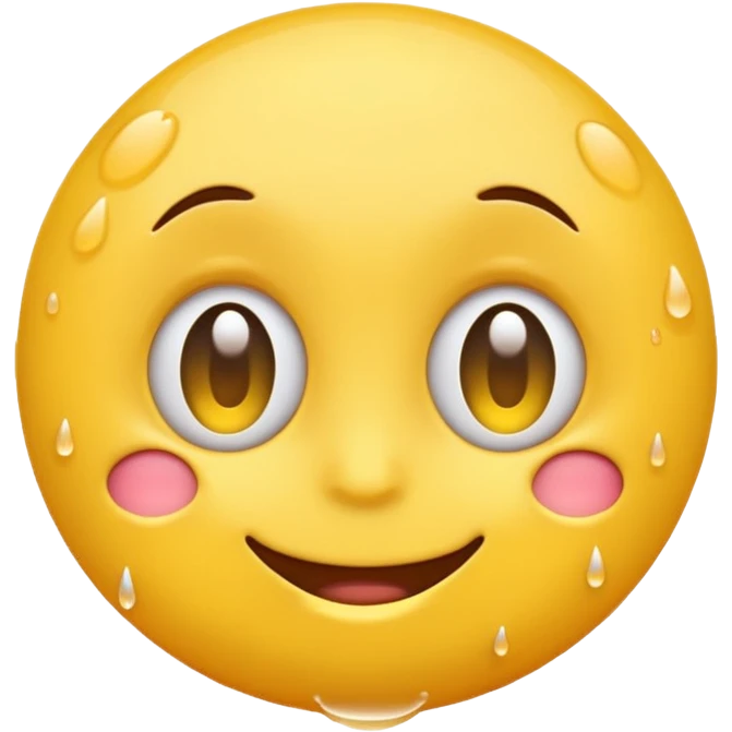 wet and sighing emoji  emoji