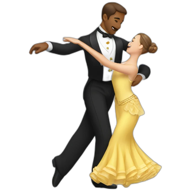 Waltz dancer emoji