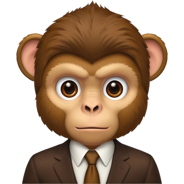 İs adamı maymun emoji