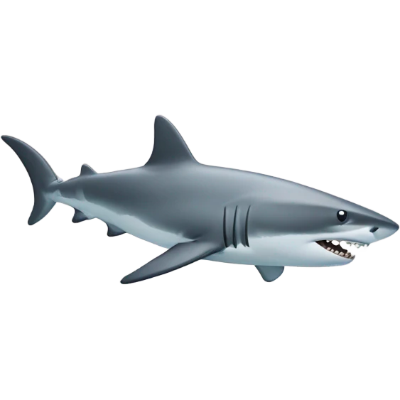 Dancing sharks emoji