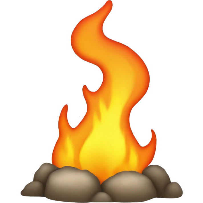 Linux on fire emoji