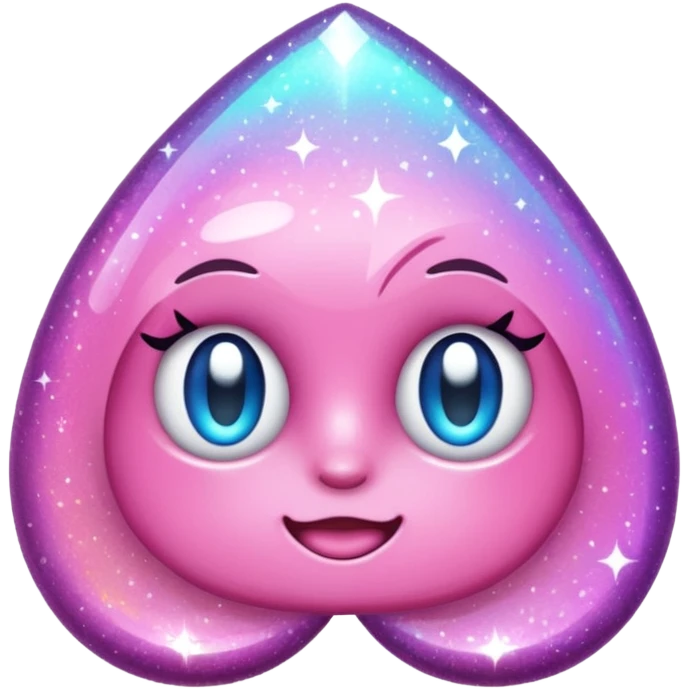 glitter pink game emoji