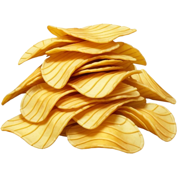 Some potato chips. emoji