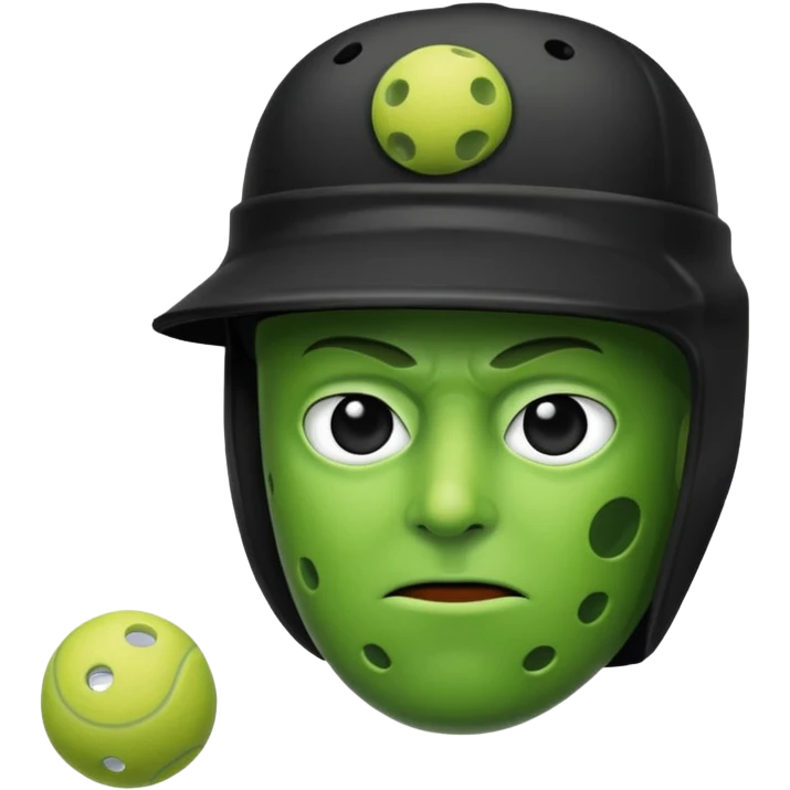 Darth pickleball emoji
