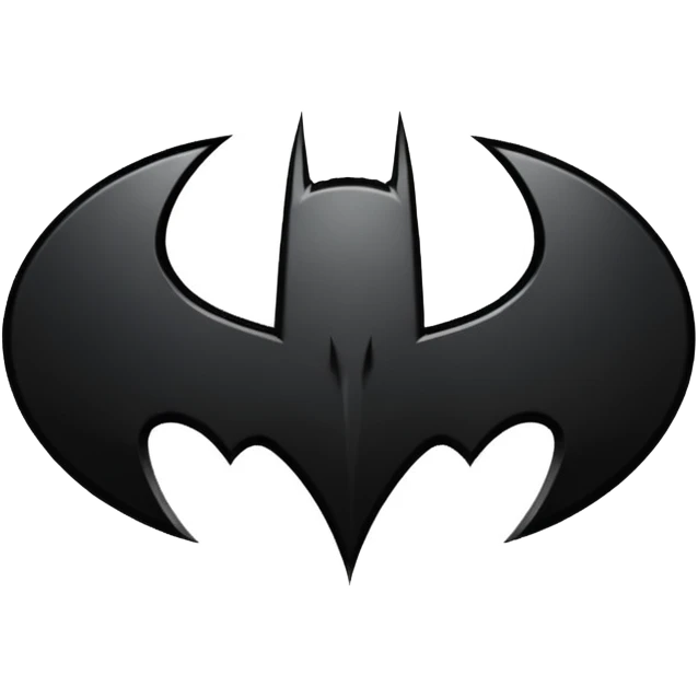 Batman sign emoji