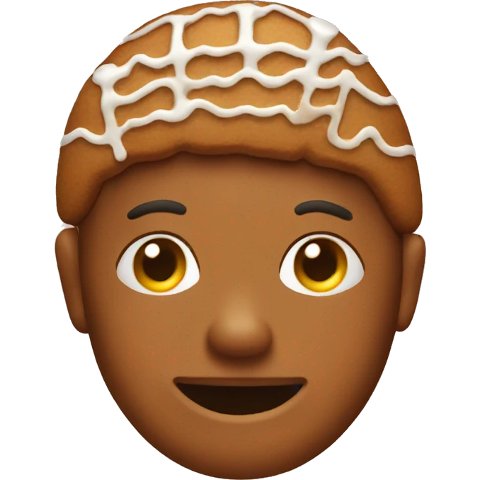 christmas gingerbread  emoji