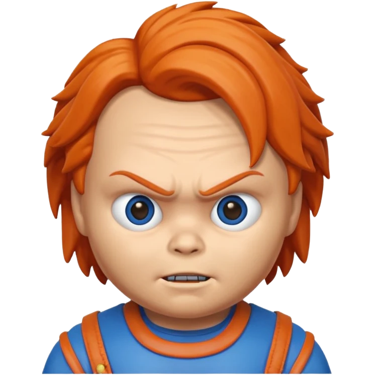 Un emojin de chuky emoji