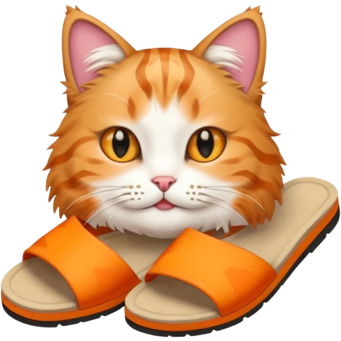 Gato con chancla emoji