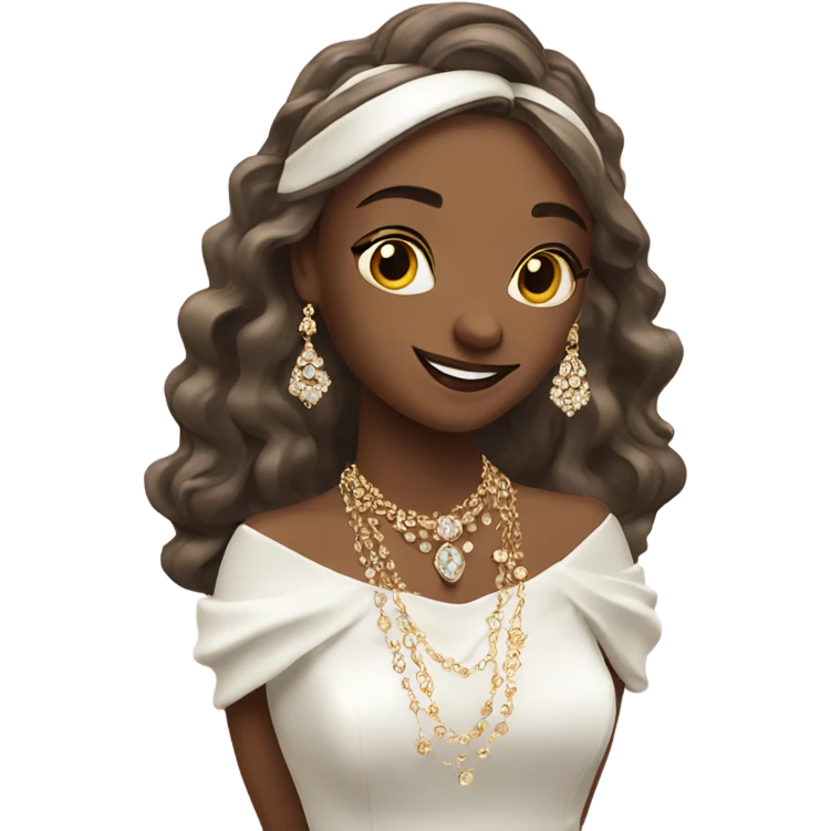 wedding bliss with jewelry emoji