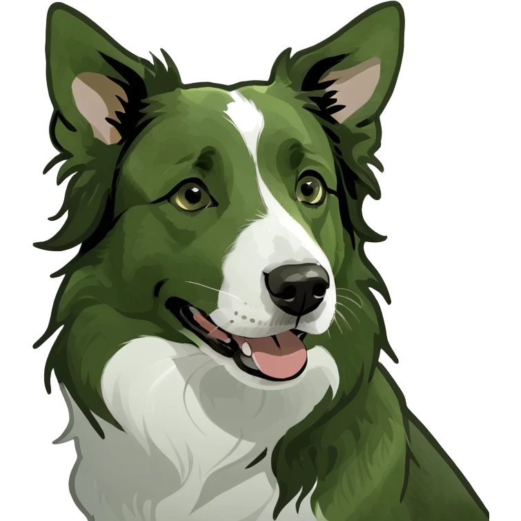 border collie emoji