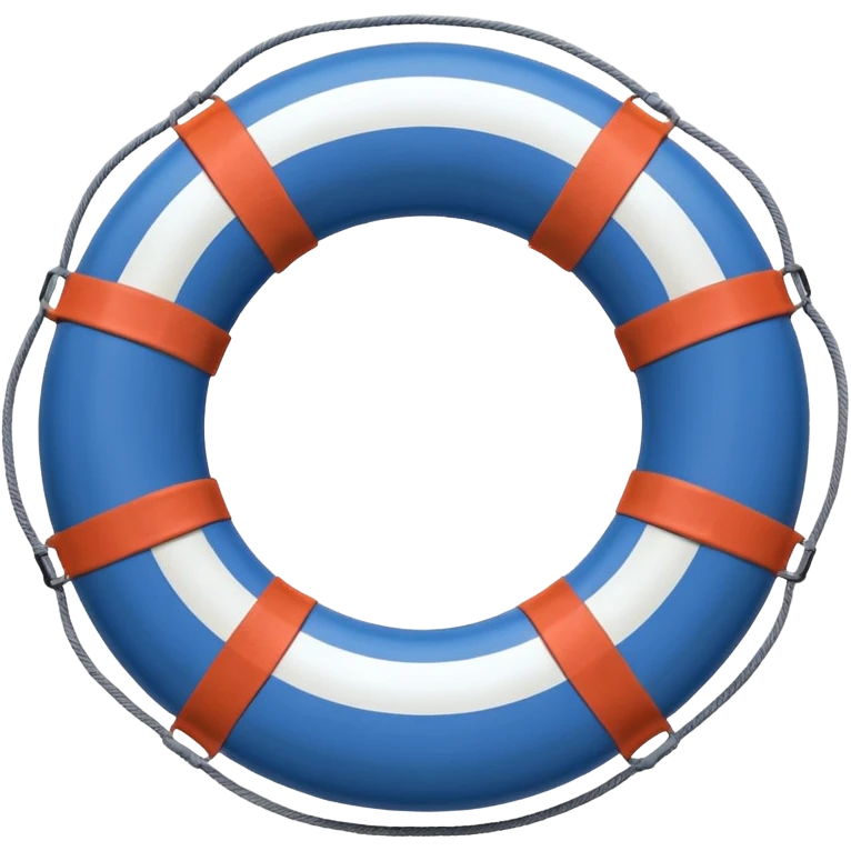 blue lifebuoy emoji