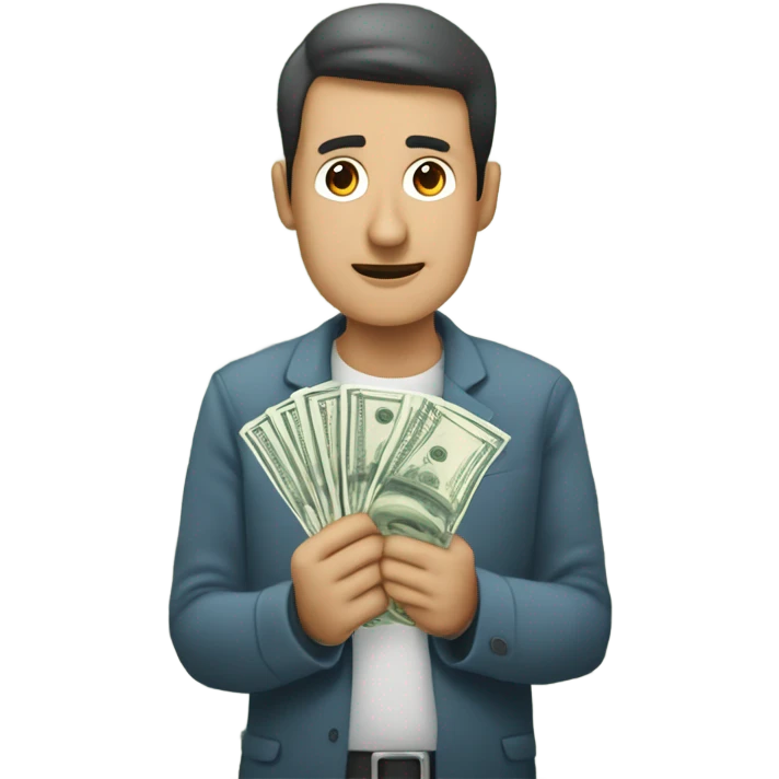 Llorando dinero emoji
