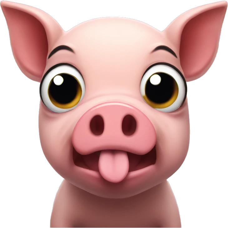 Spider pig emoji