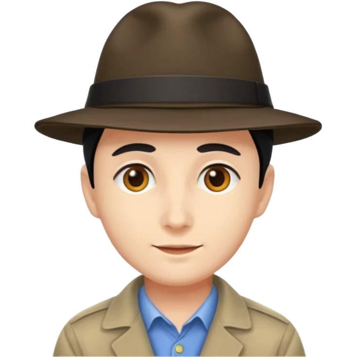 saturo gojo with a hat emoji