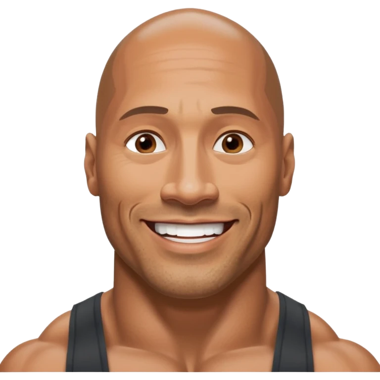 Dwayne The Rock Johnson emoji