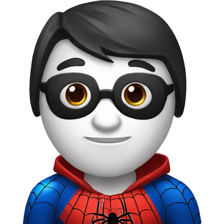 Panda is Spiderman  emoji