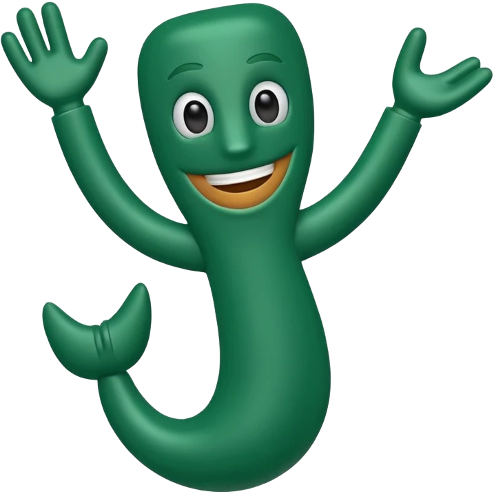 Gumby emoji