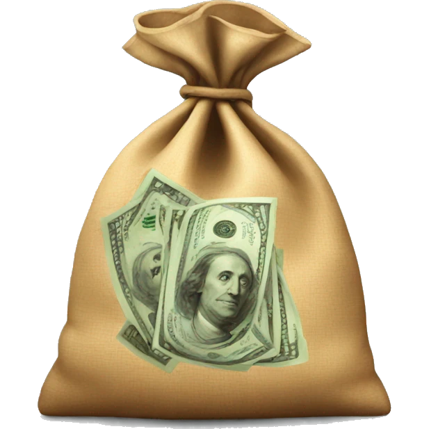 Money bag emoji
