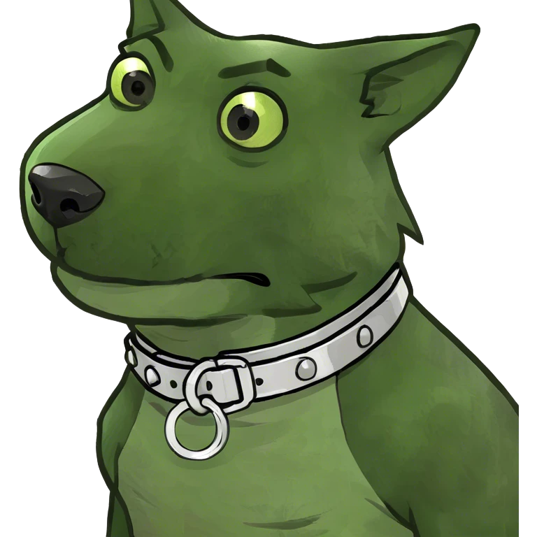 Dog werewolf  emoji