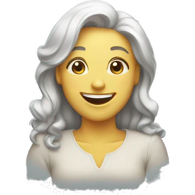 women laughing emoji