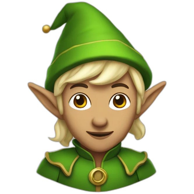 Ja’marr chase as an elf emoji