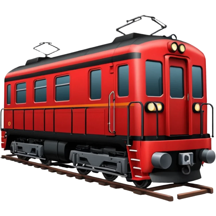 2 cabin diesel electric train from 🇯🇵 emoji