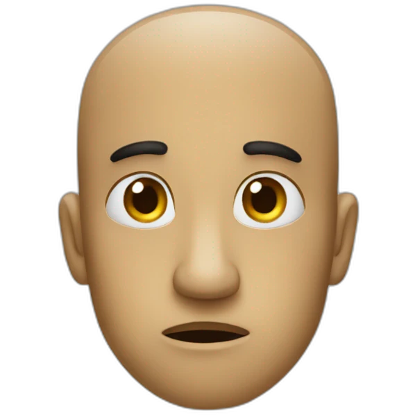 triste et inquiet emoji