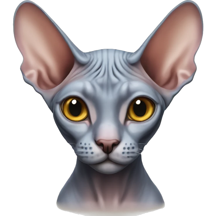 Sphynx cat emoji